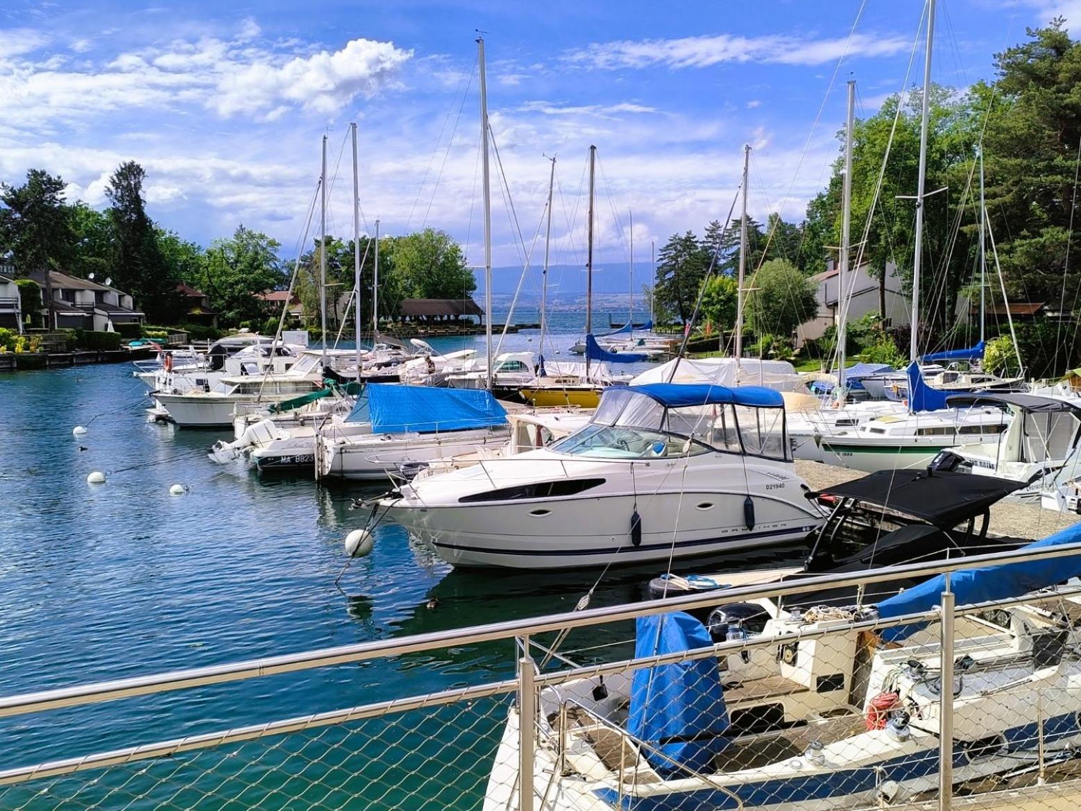 Villa Le Bonheur Les Pieds Dans L'Eau Thonon-les-Bains Exterior foto